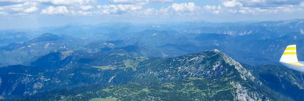 Flugwegposition um 14:05:48: Aufgenommen in der Nähe von Göstling an der Ybbs, 3345, Österreich in 2255 Meter
